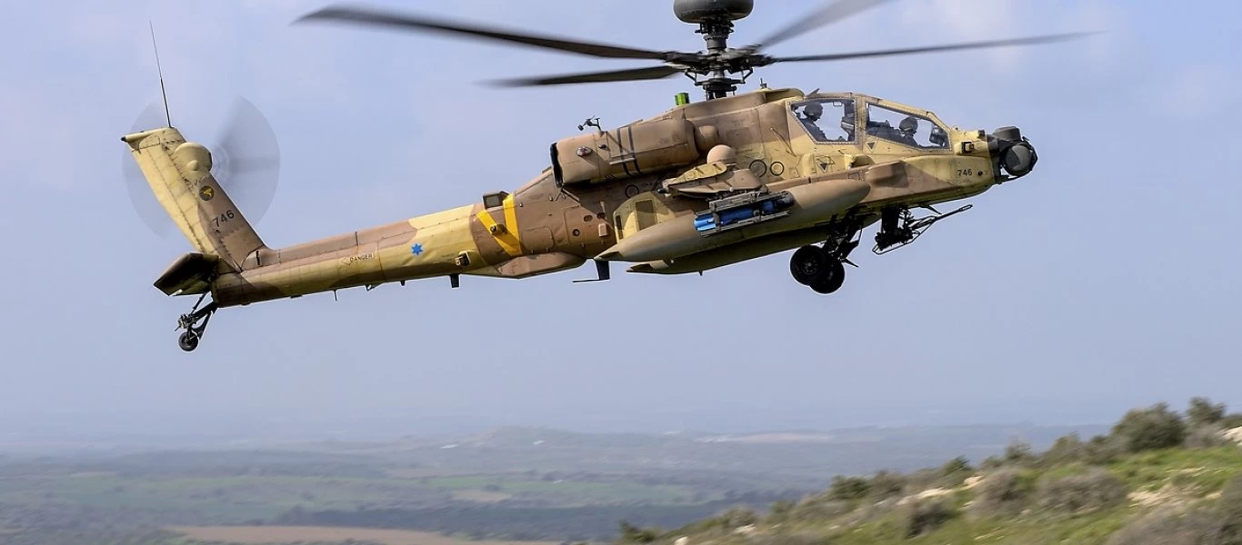 Επιβεβαίωση από Ισραήλ για τις επιδρομές: Έστειλαν AH-64D Apache εναντίον ρωσικών SHORADS!